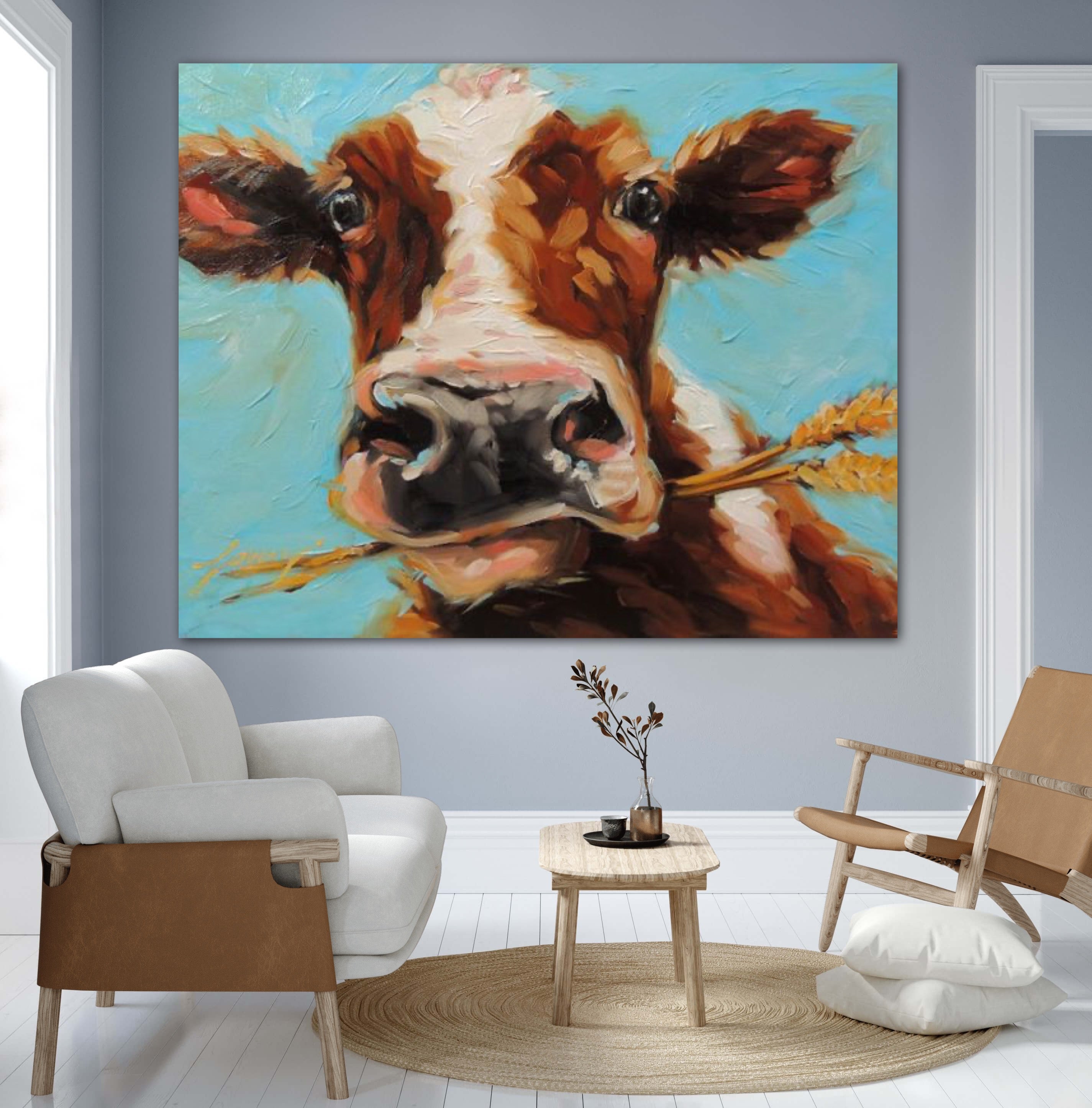 In His Pasture