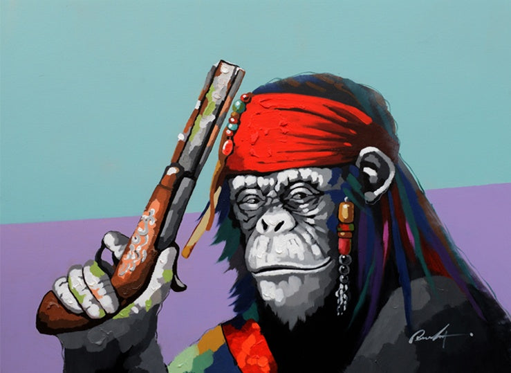 El mono provocado