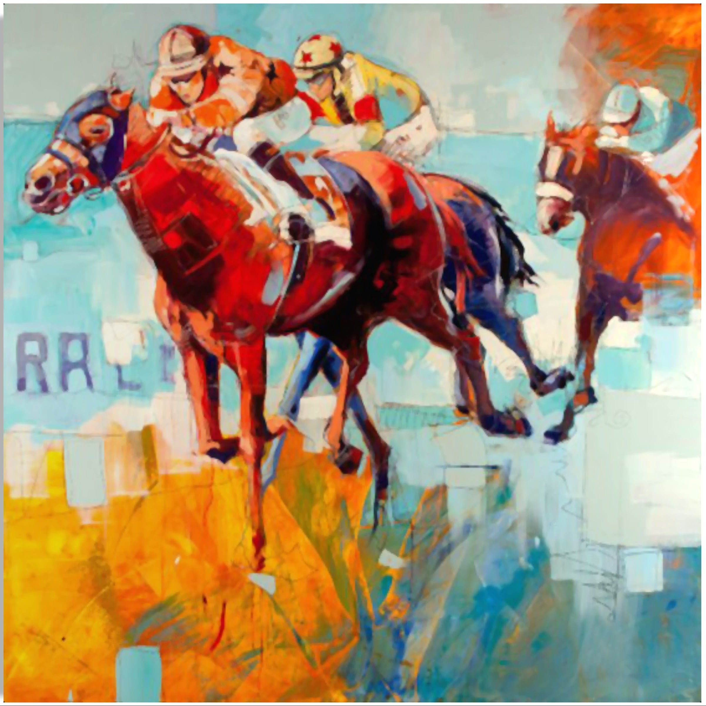 Racing Horse