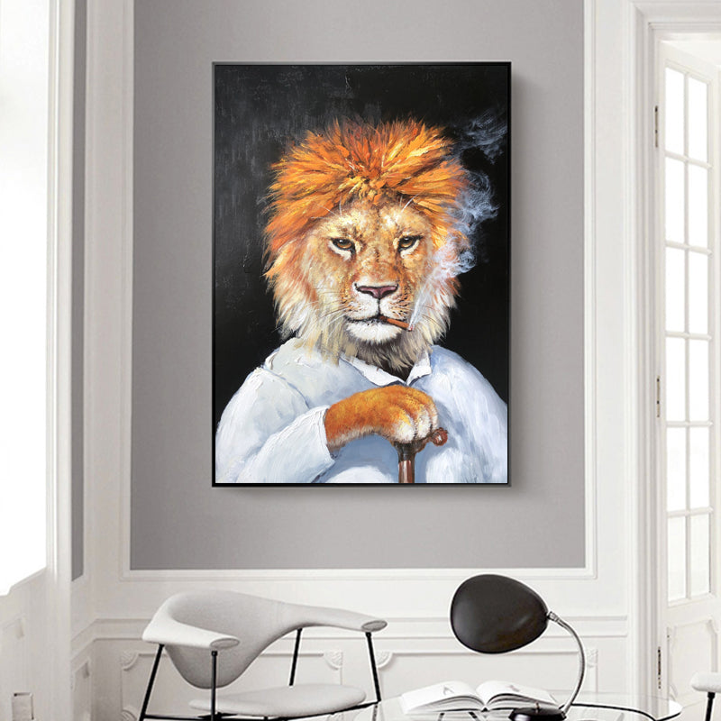 The Portrait of a Lion