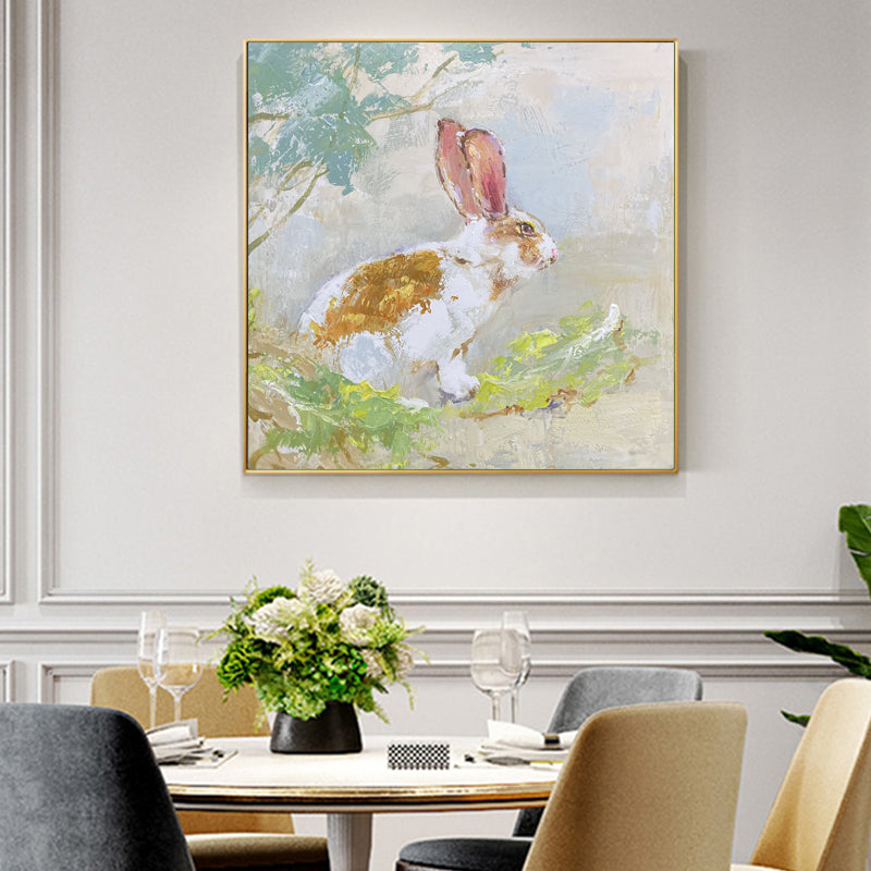 Handmade Painting Rabbit