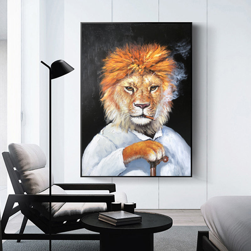 The Portrait of a Lion