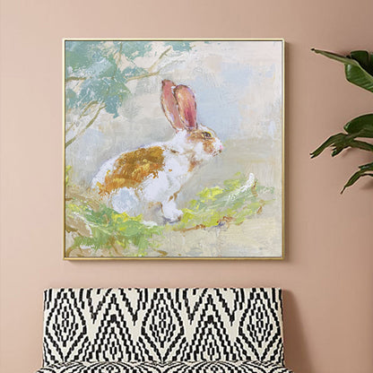 Handmade Painting Rabbit