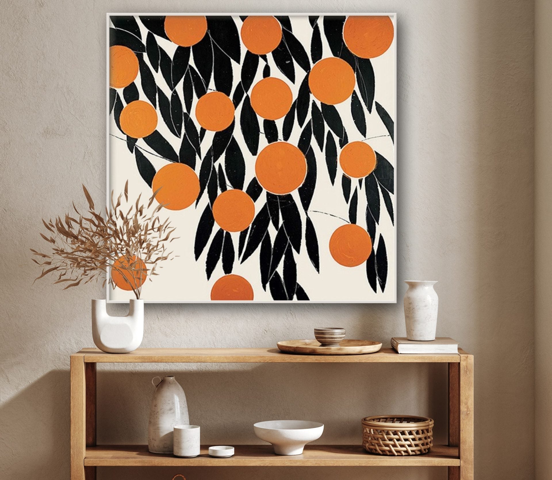 Mandarin Wall Art